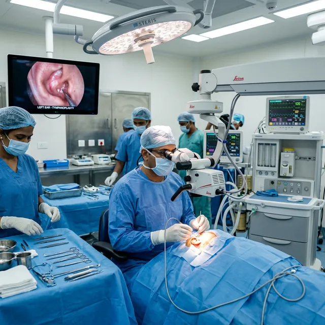 Tympanoplasty (Eardrum Repair)